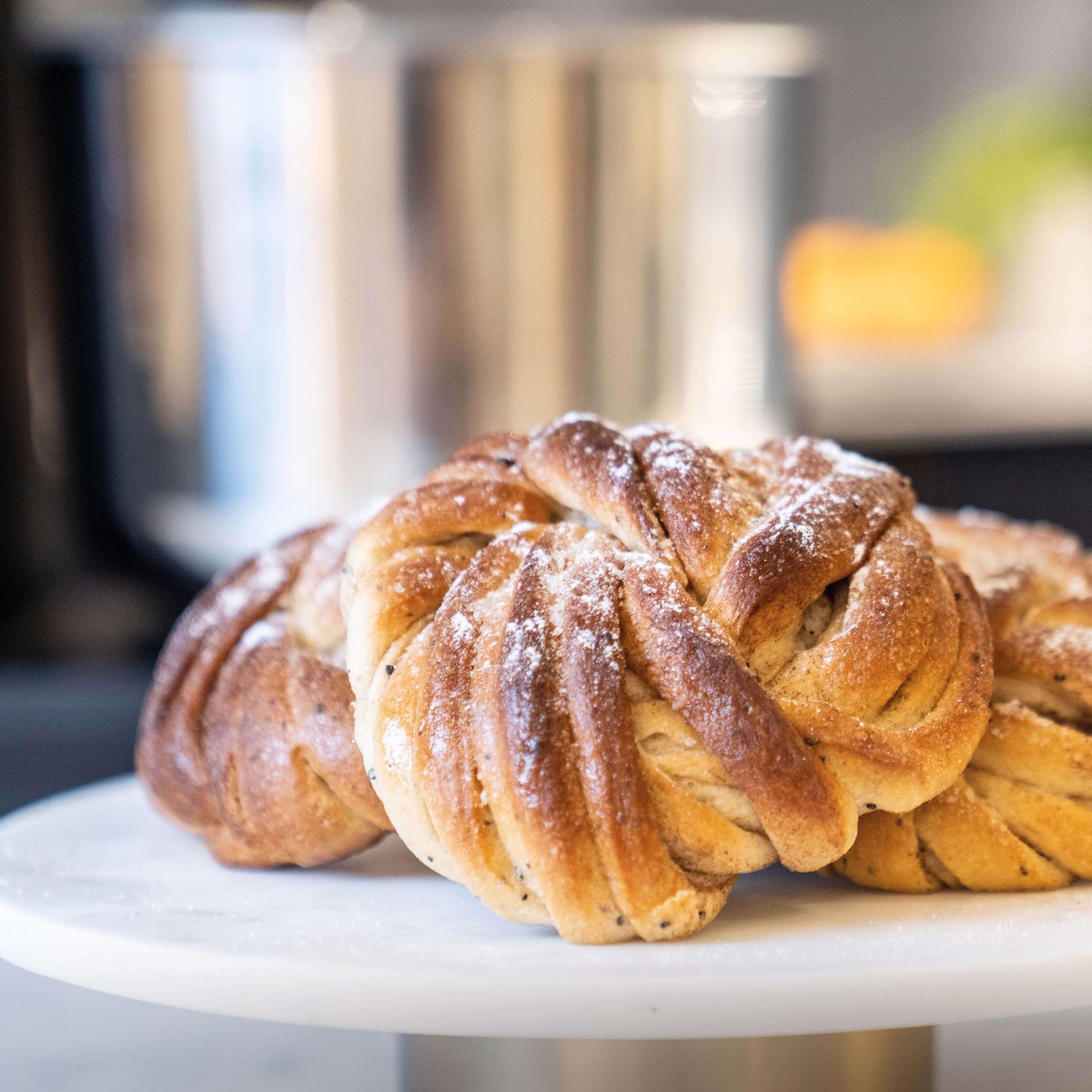 Saftiga kanelbullar