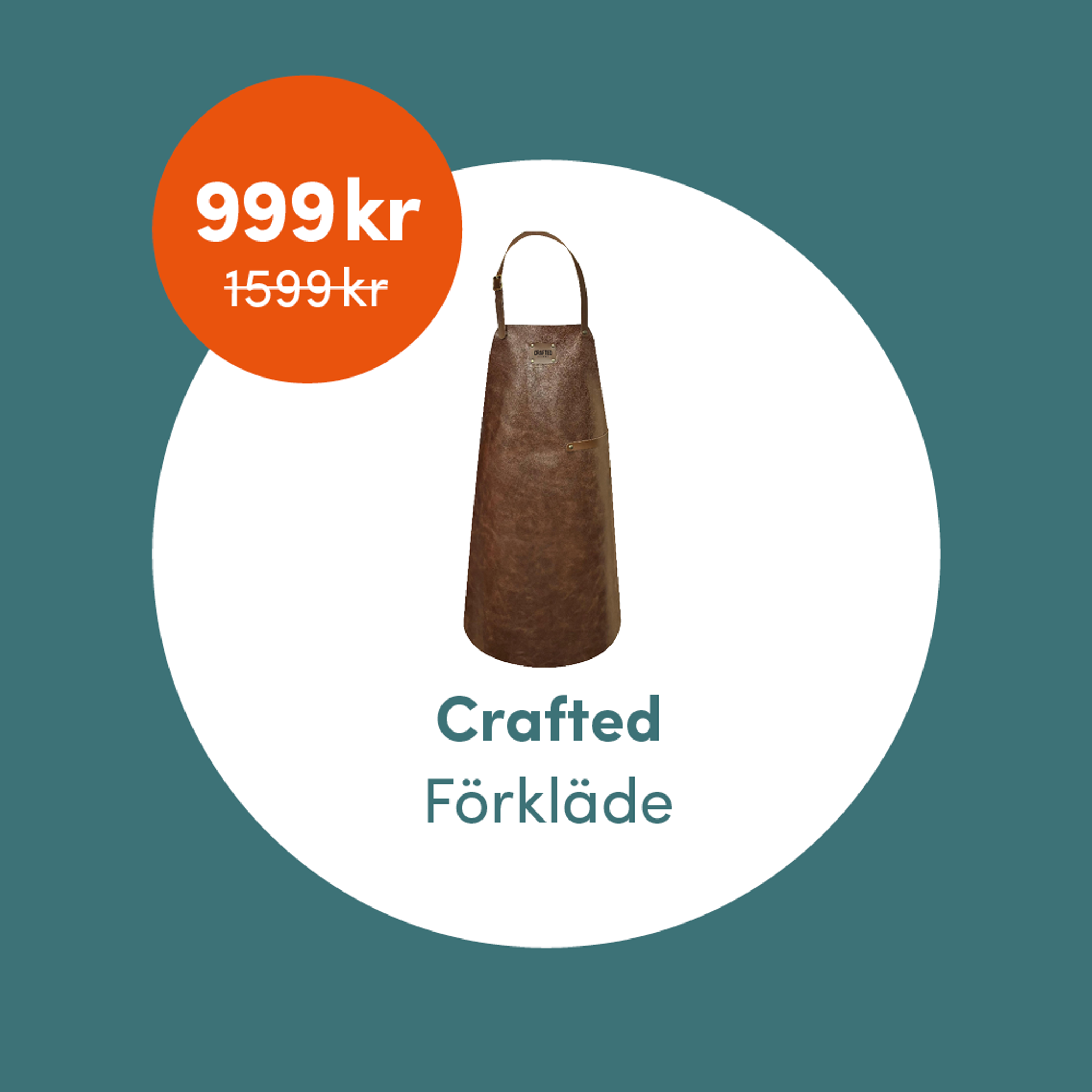 Medlemsklipp! Crafted förkläde 999 kr