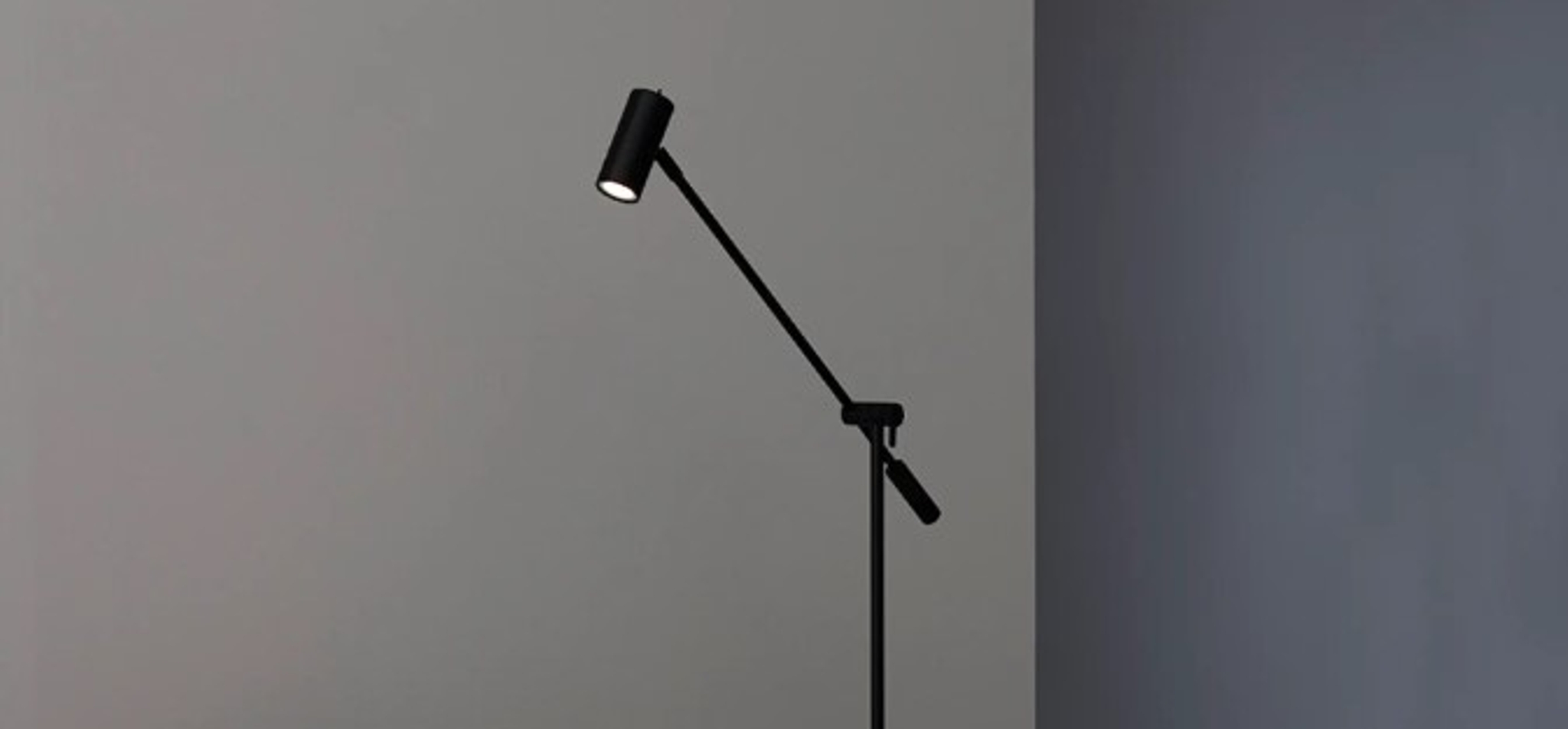 Gulvlamper i svart