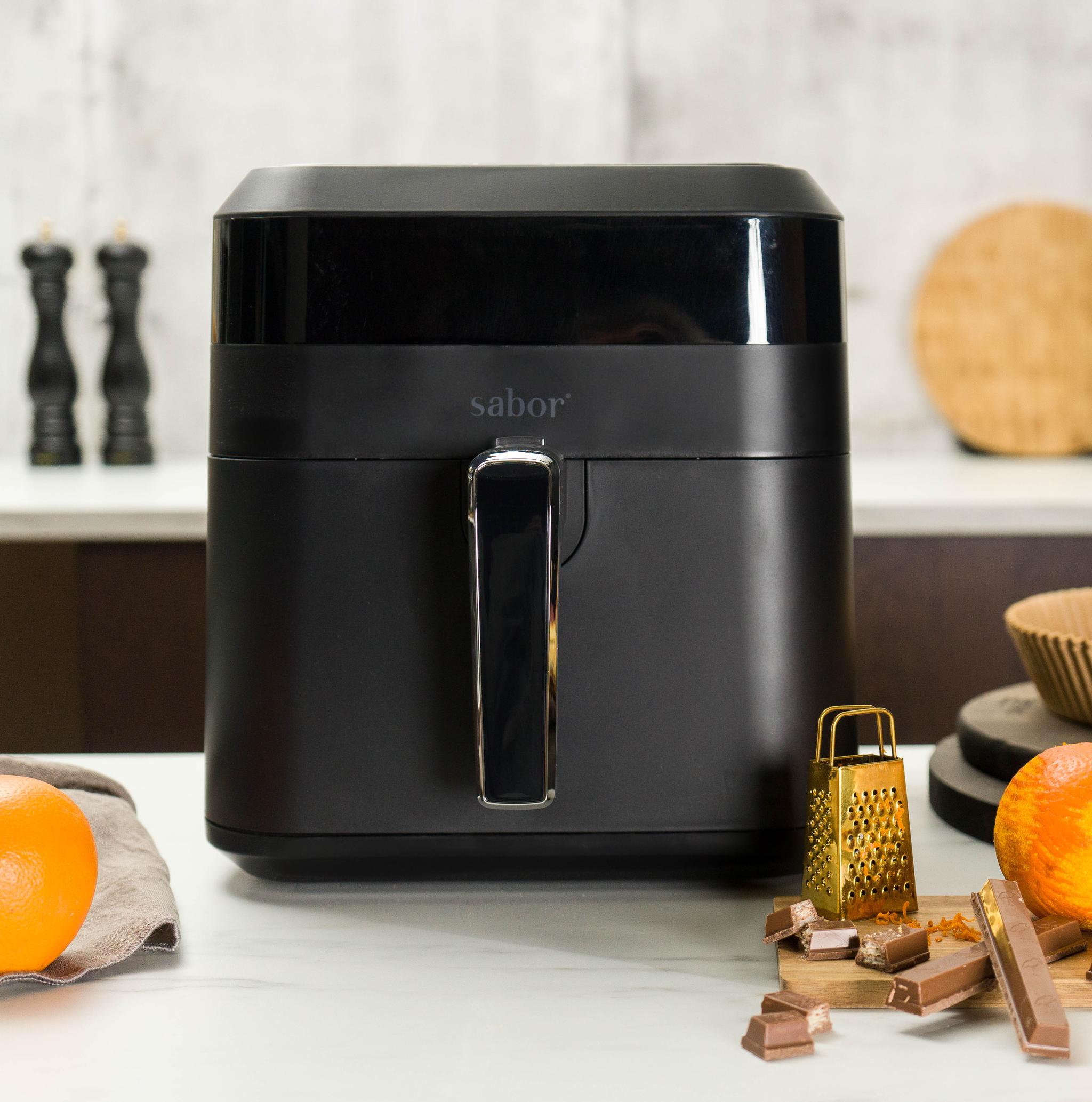 Sabor musta airfryer - testivoittaja
