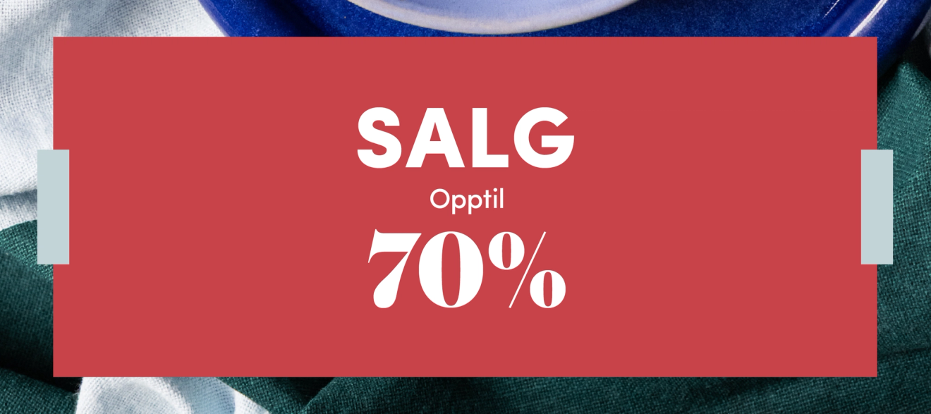 SALG opptil 70%