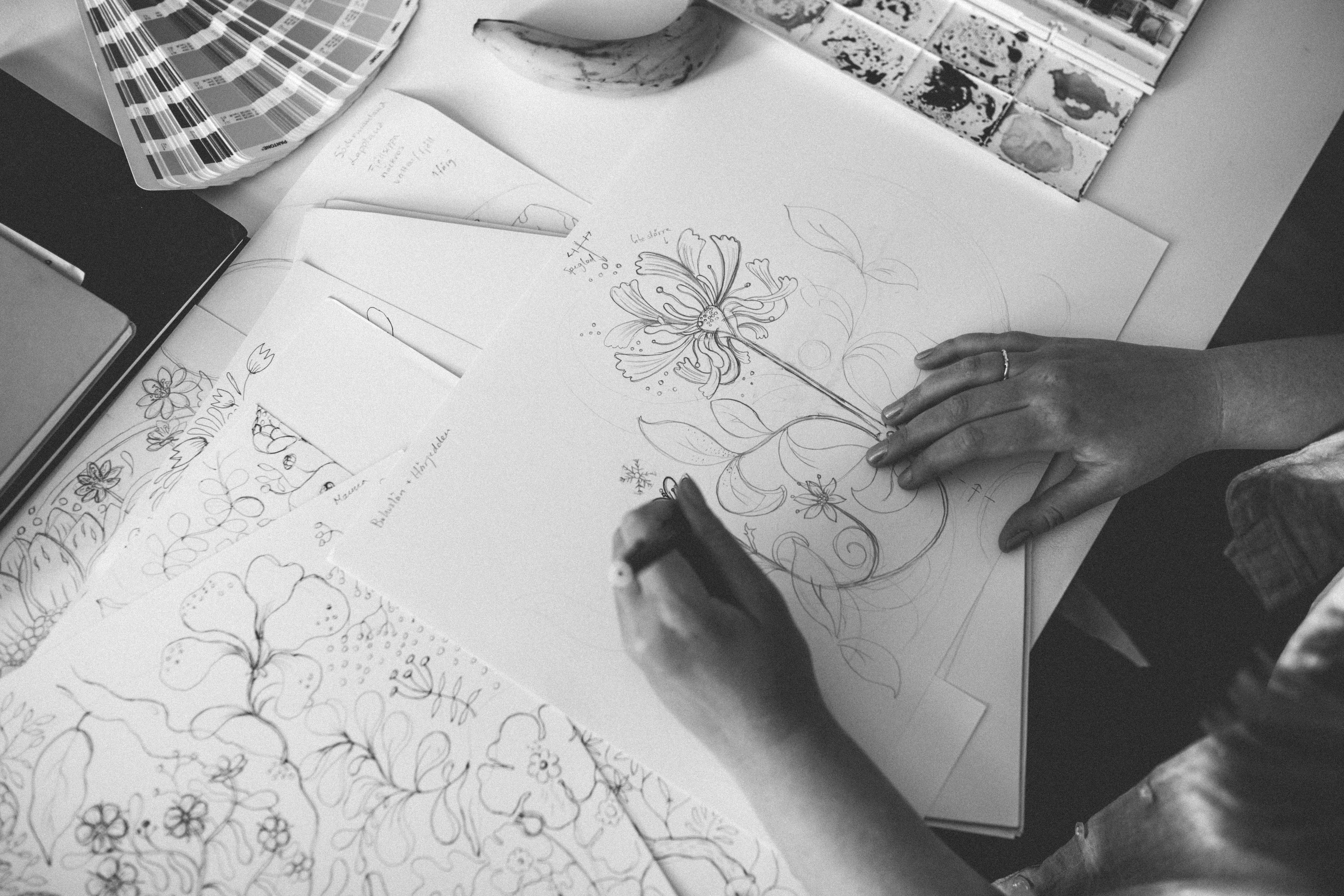 Lina Schnaufer illustratör av 2023 års julmönster