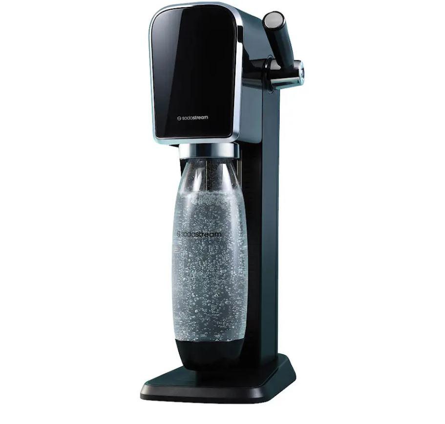 Musta hiilihapotuslaite SodaStream :ilta - testivoittaja