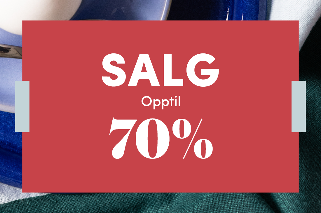 SALG opptil 70%