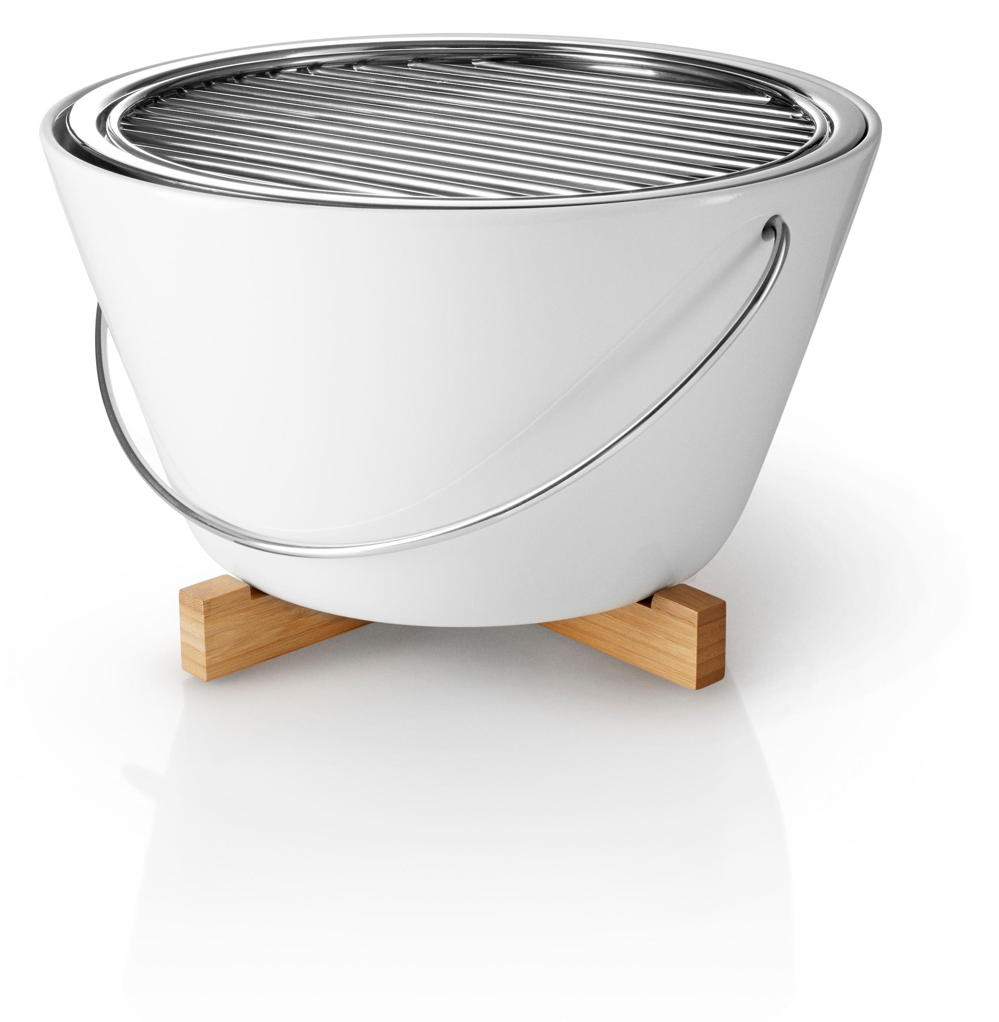 Eva Solo pöytägrilli valkoinen pyöreä