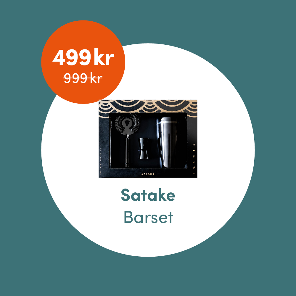 Medlemsklipp! Satake barset 499 kr