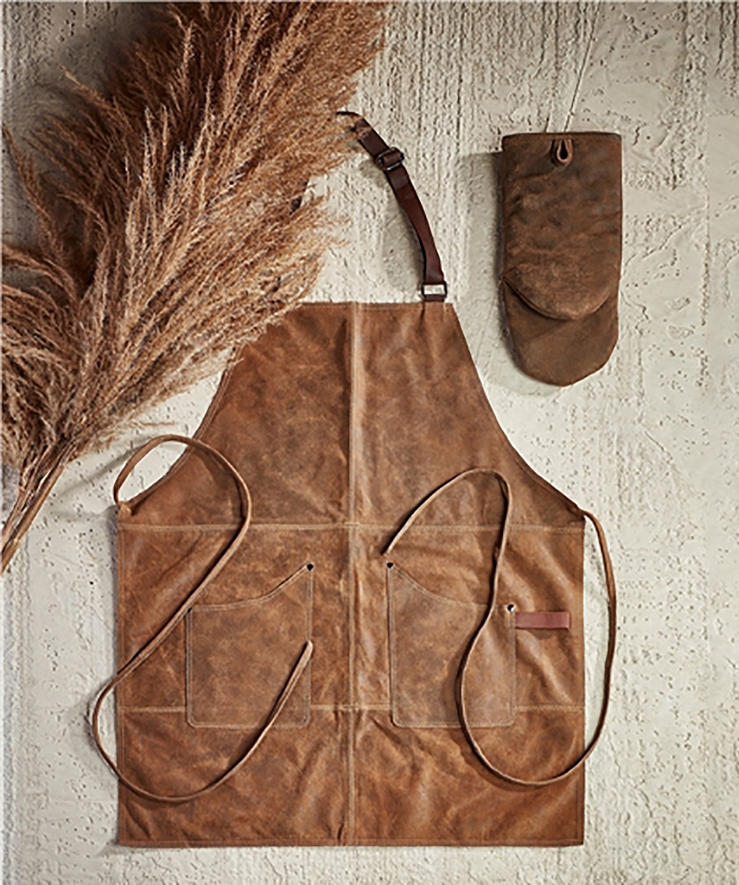 Lærhansker og ovnsvotter