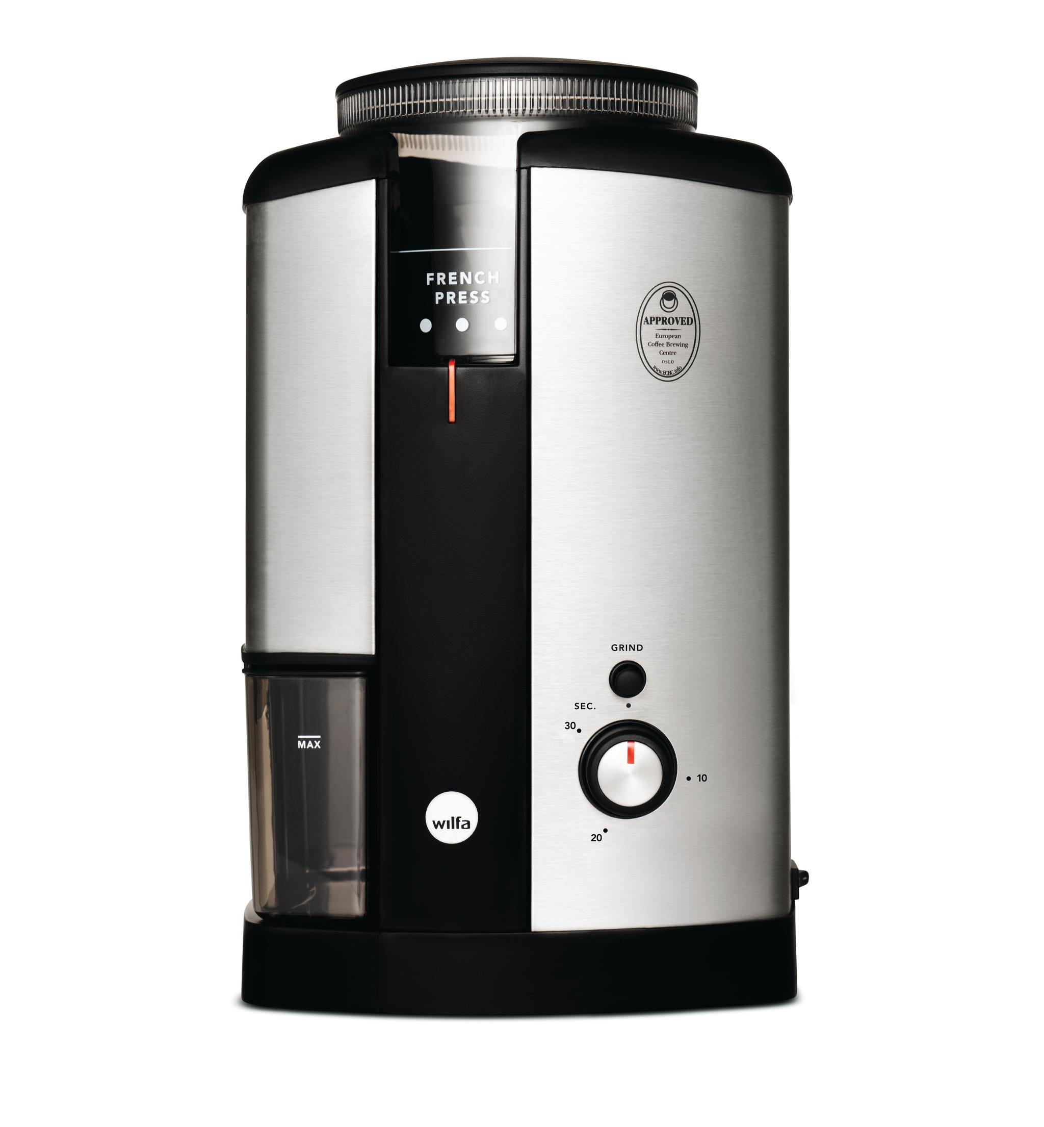 Kaffekvarn WSCG-2 Svart/Rostfri