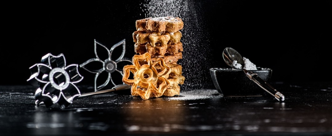 Plate It bakredskap struvor och sil med florsocker