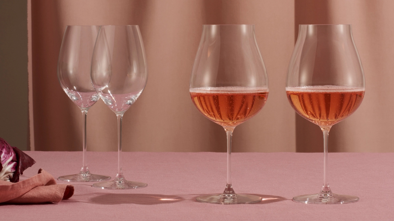 Riedel viinilasit roseeviini