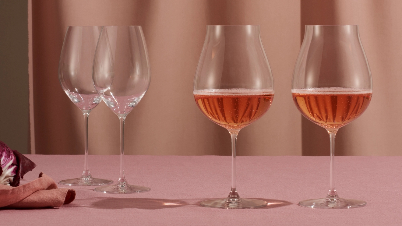 Riedel viinilasit roseeviini