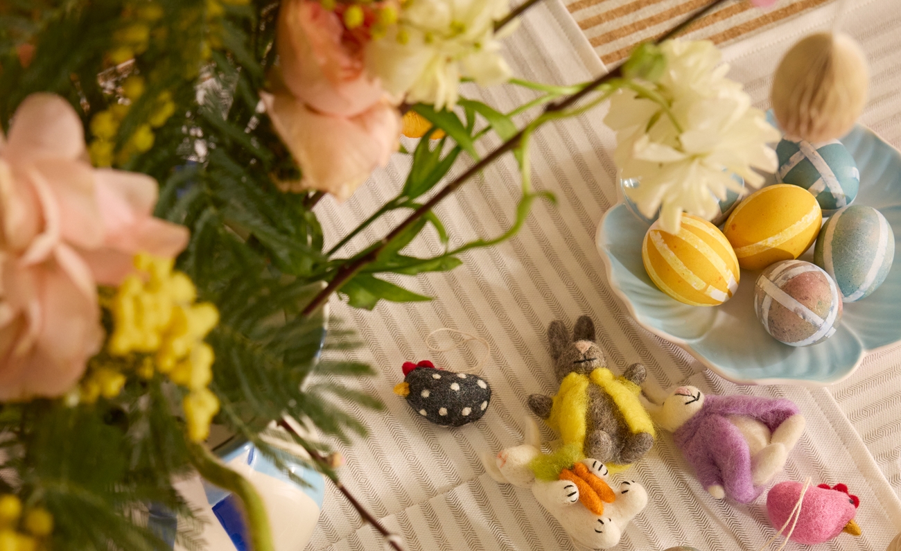 Pääsiäiskoristeiden aika