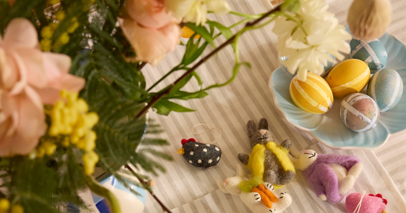 Pääsiäiskoristeiden aika