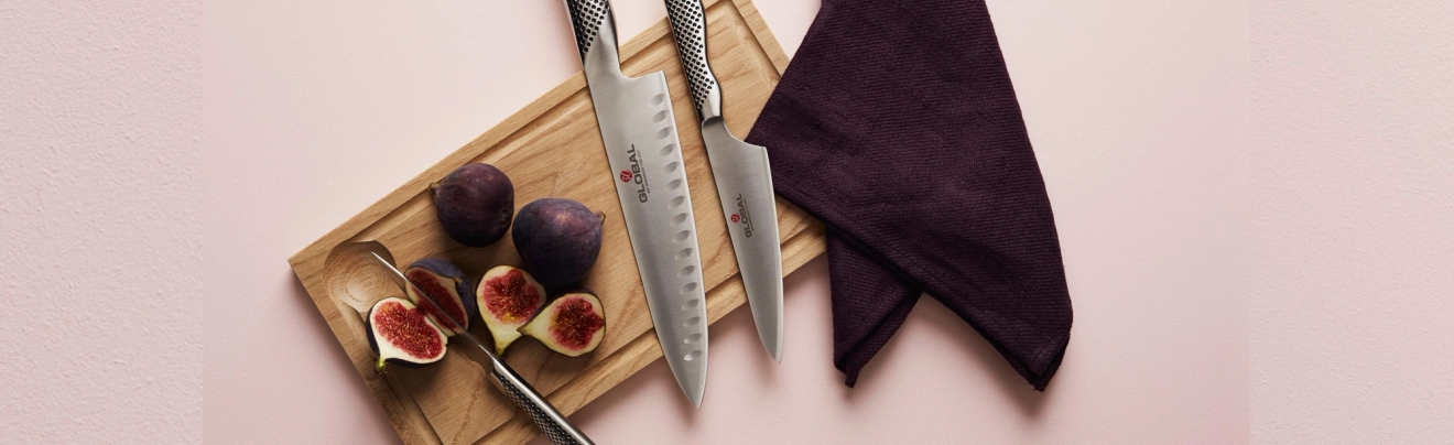 Global veitset global knives kokkiveitsi vihannesveitsi kuorimaveitsi leikkuulauta