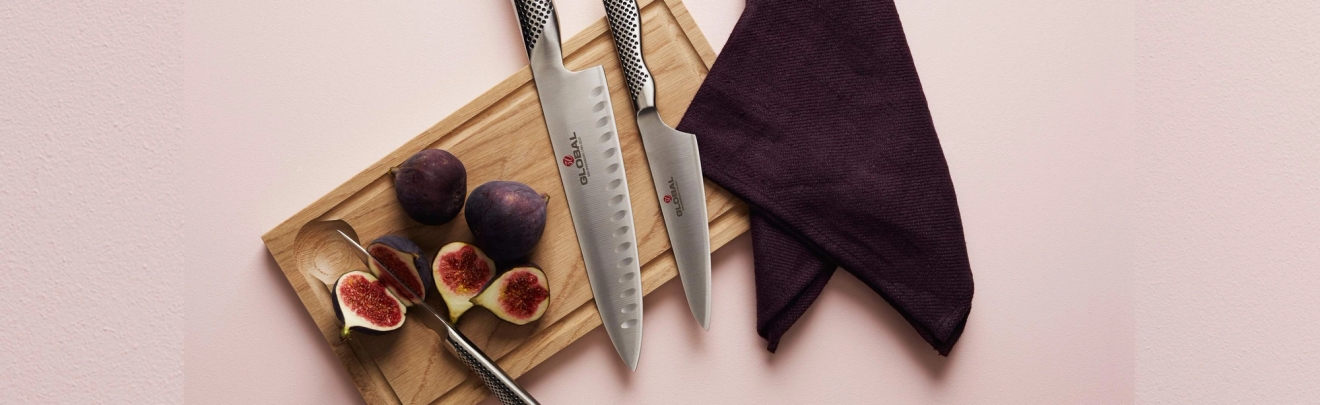 Global veitset global knives kokkiveitsi vihannesveitsi kuorimaveitsi leikkuulauta