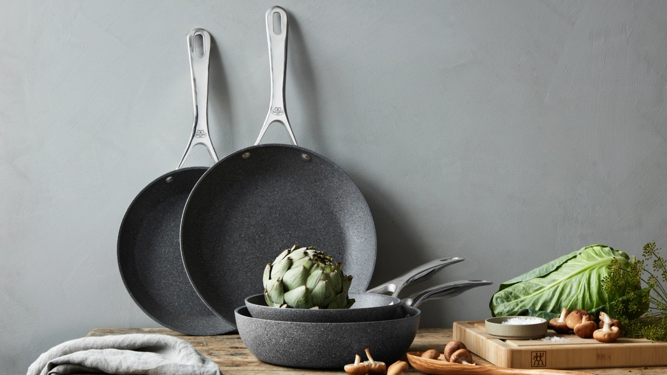 Ballarini Tyylikkäät kattilat, paistinpannut ja kasarit keittiöön ja ruoanlaittoon