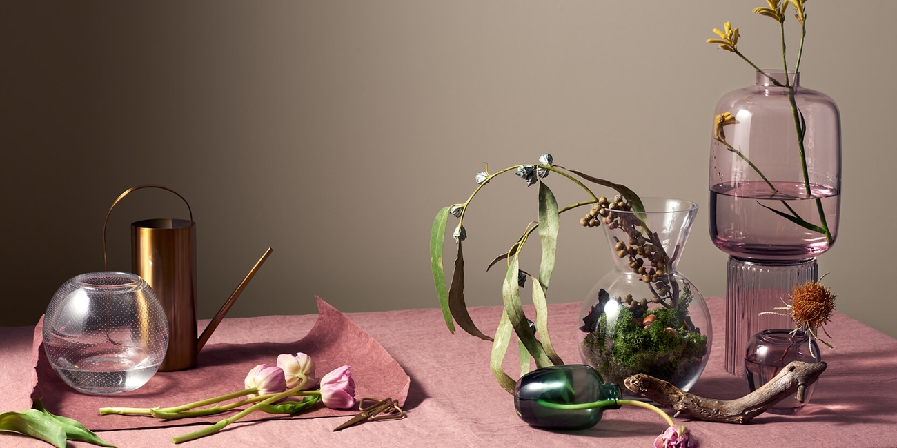Upp till 40 % rabatt på utvalda vaser och ljusstakar