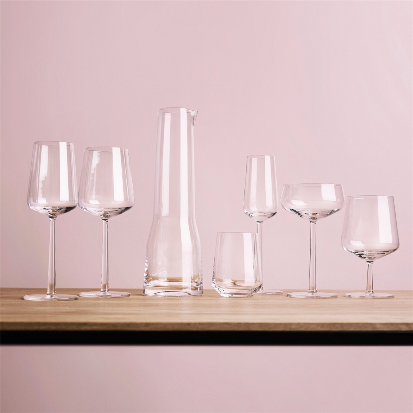 Iittala Essence glass og vinglass
