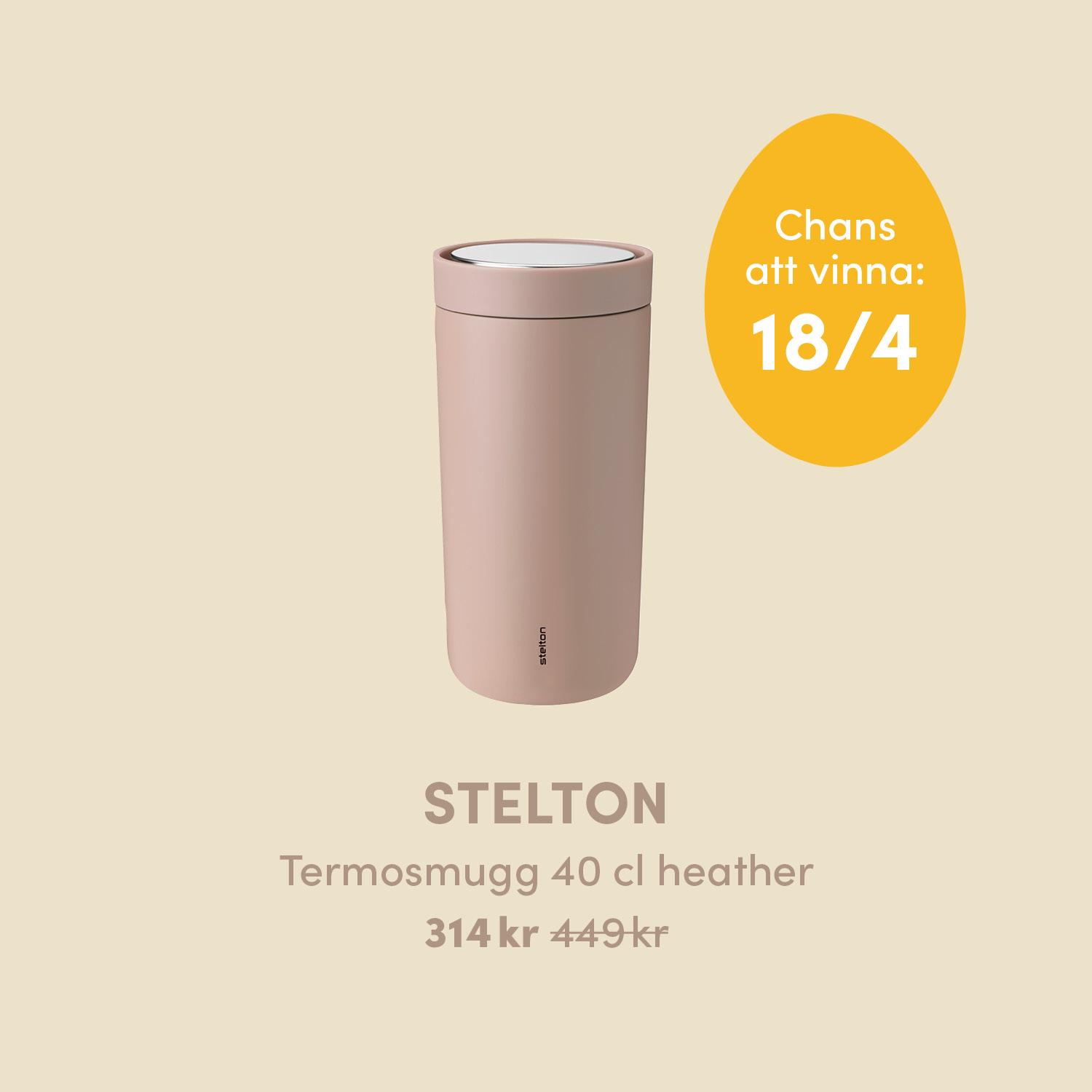 Lucka 14 - Stelton termosmugg 40 cl heather