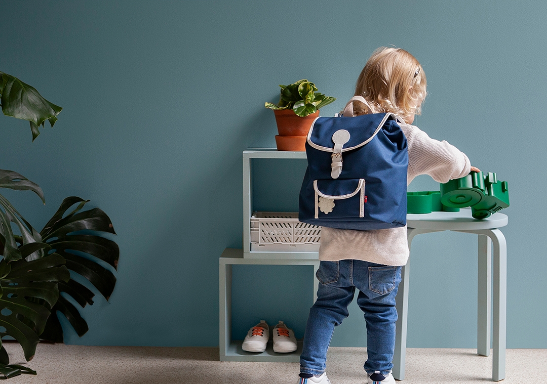 Blafre ryggsäck i blått