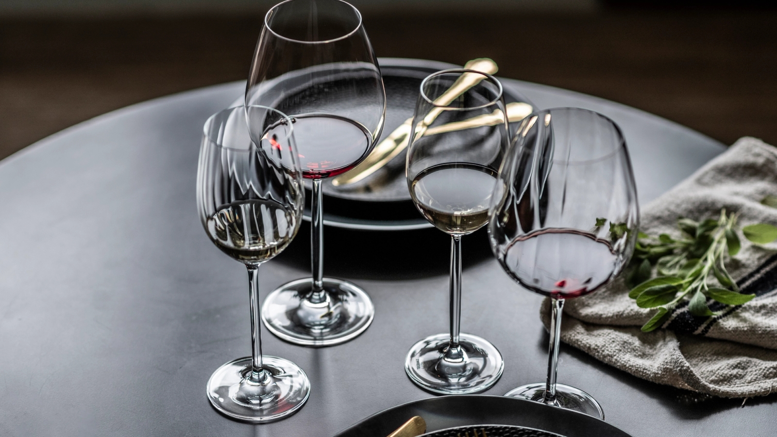 Zwiesel röd- och vitvinsglas