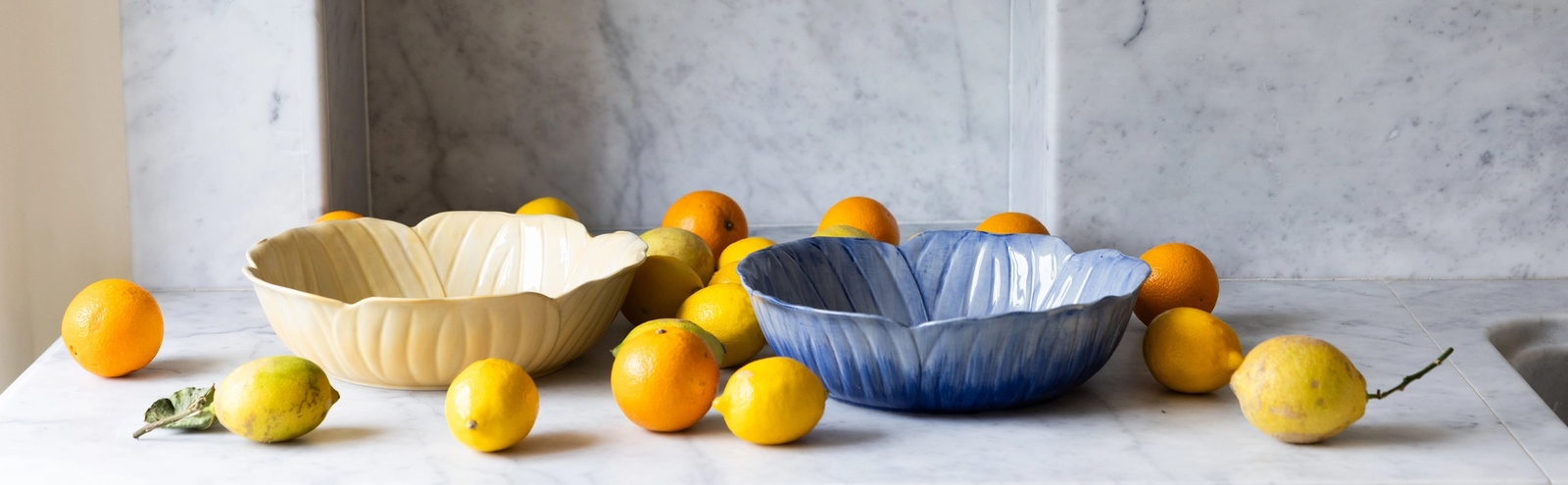 ByOn lemon kopp med citron och te