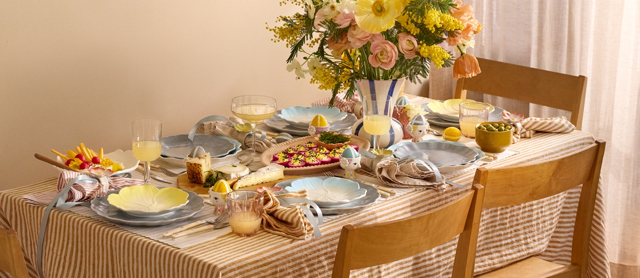 Blommigt porslin - vårens trend