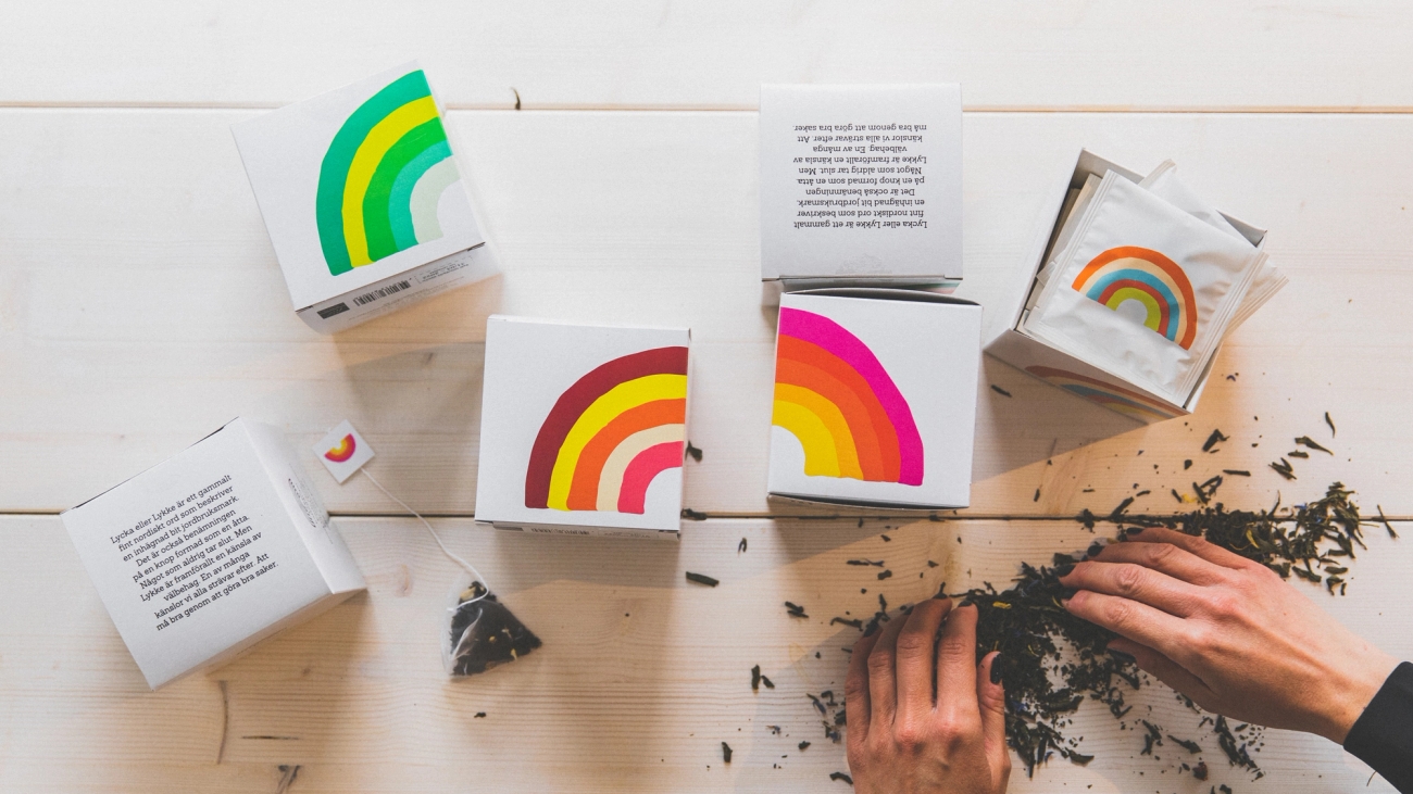 Lykke kaffegårdar hej chai tepåsar