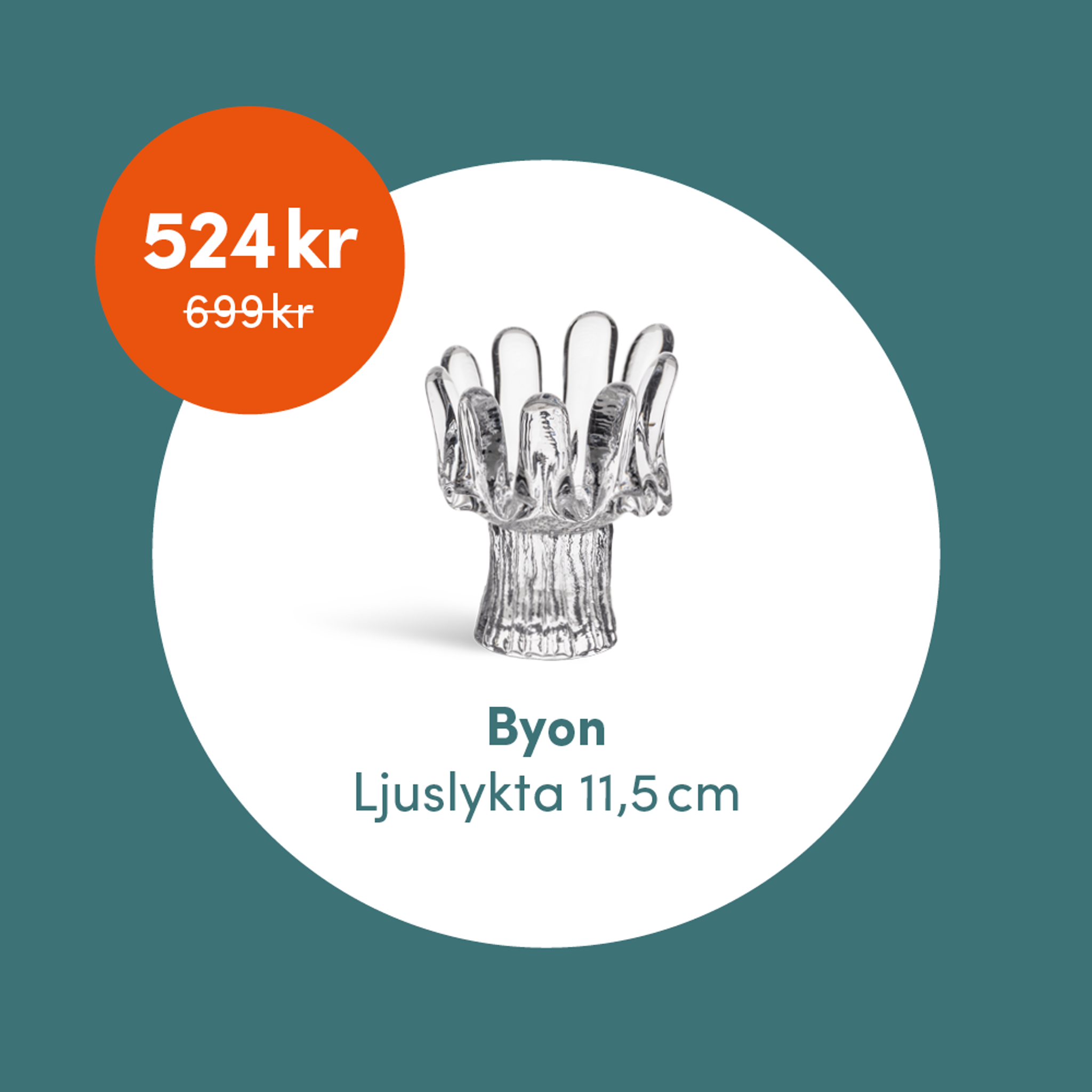 Medlemsklipp! Solros lykta 524 kr