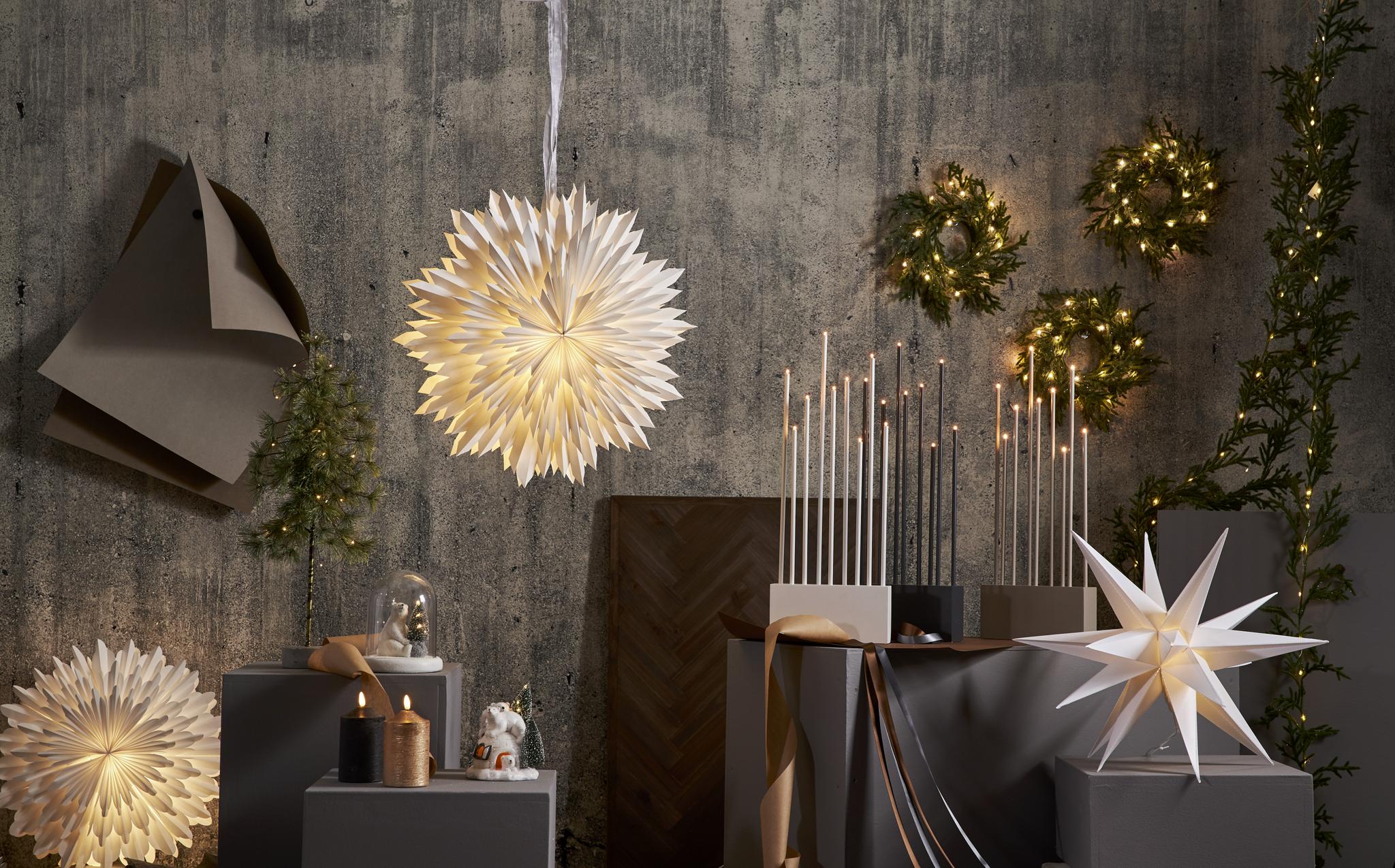 Star Trading ice valotähti joulutähti