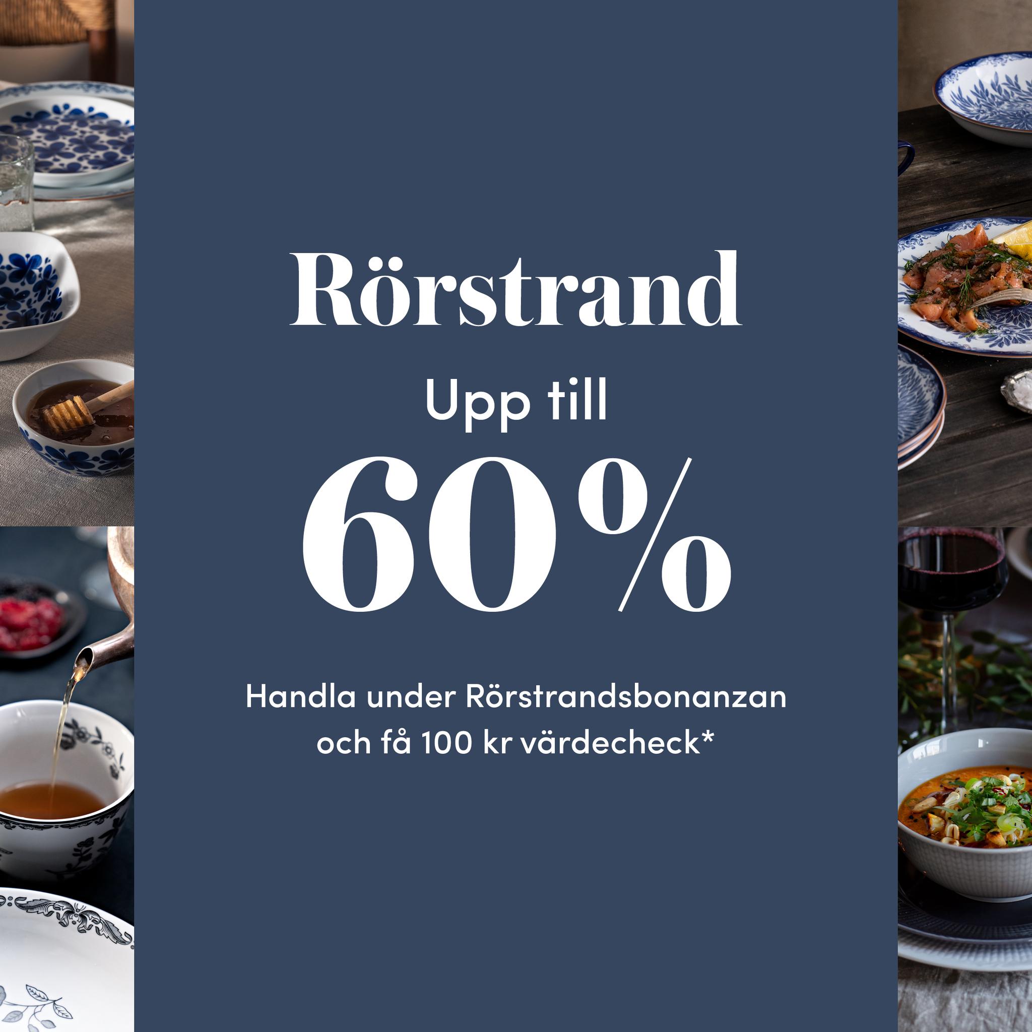 Rörstrand upp till 60% rabatt