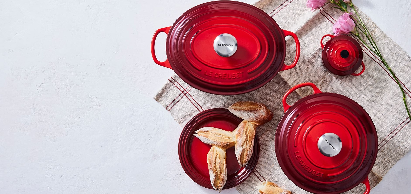 Le Creuset cerise