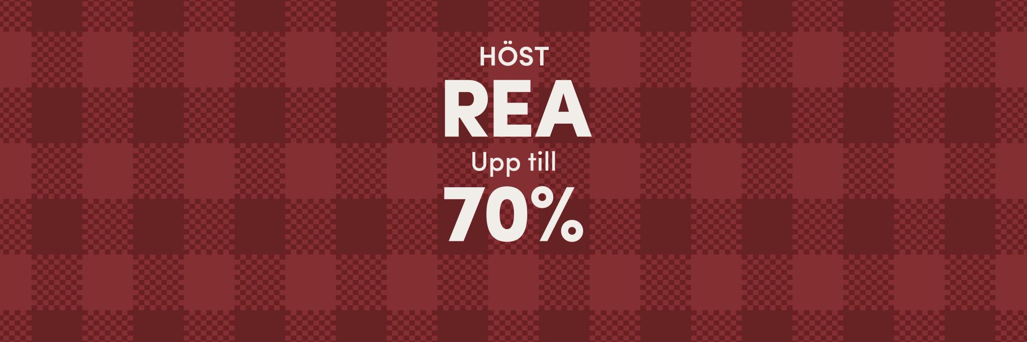 Höstrea med upp till 70% rabatt