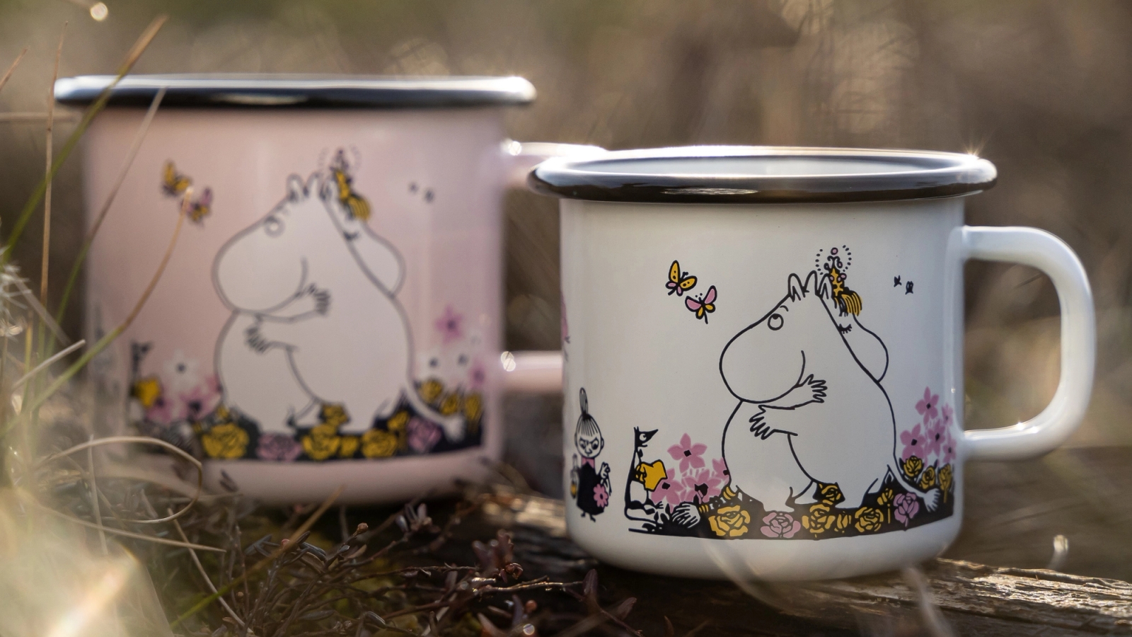 Muurla mumin emaljmugg