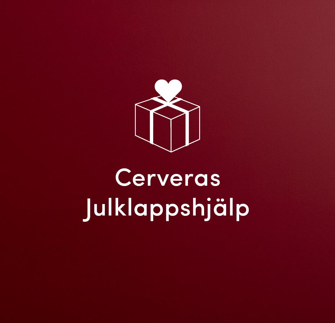 Logo for Cerveras Julklappshjälp
