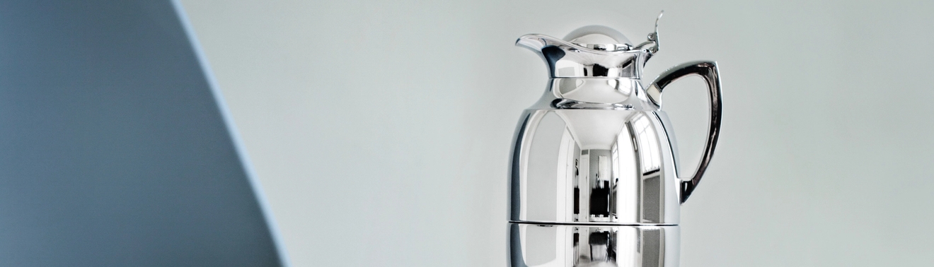 Alfi termoskannu termospullot termos ruostumaton teräs tyylipuhdas