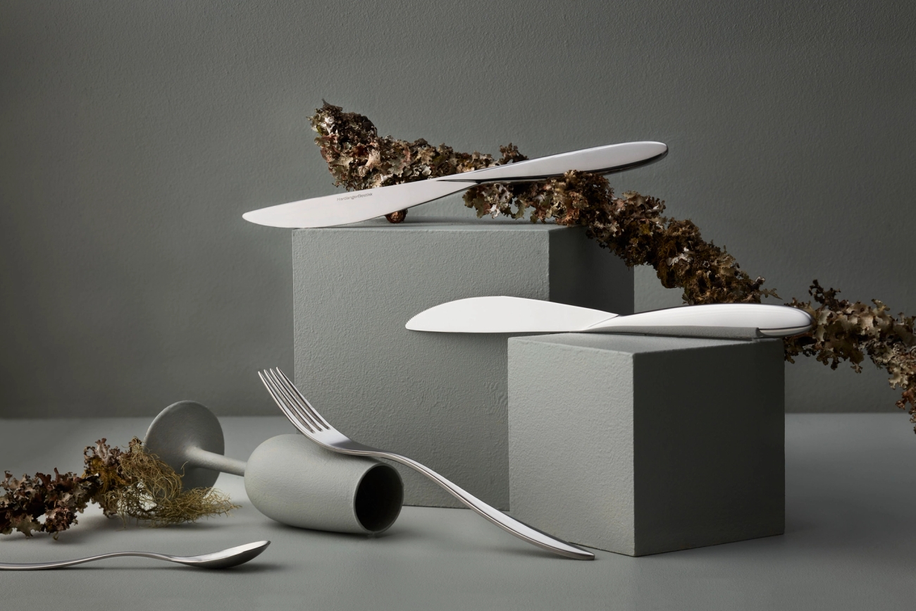 Hardanger Bestikk gaffel, skje og kniv