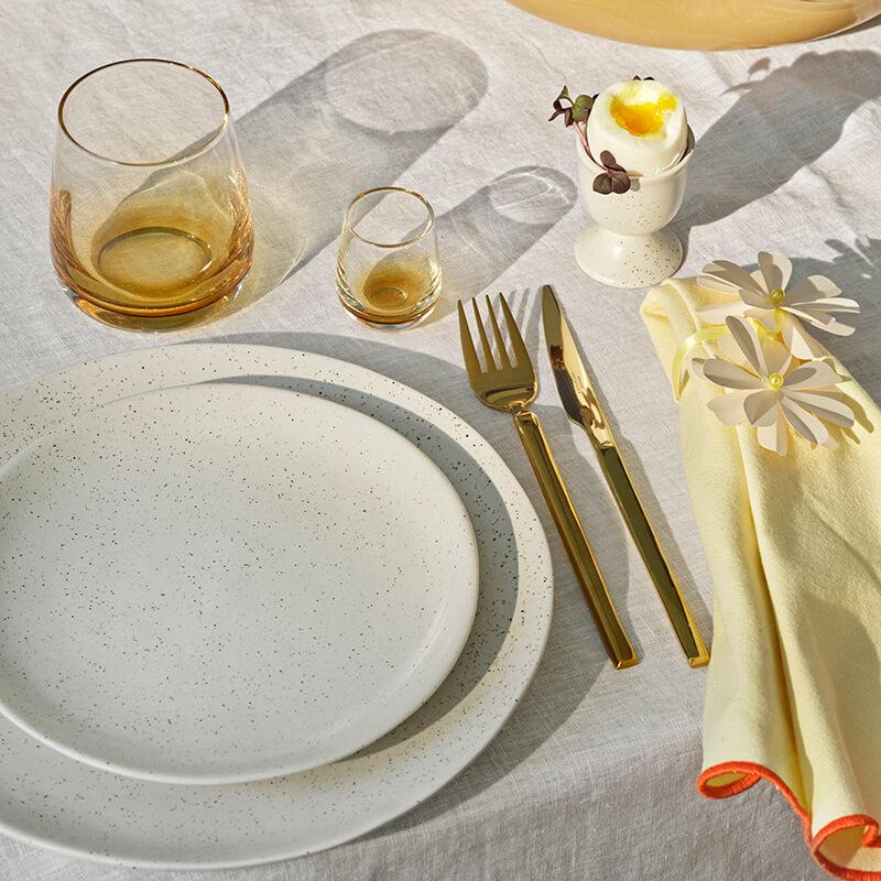 Broste Copenhagen Nordic Vanilla tallrikar