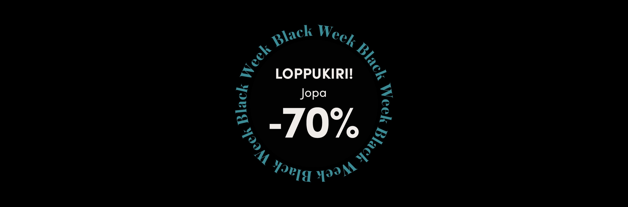 Black Week -tarjoukset: jopa 70 %