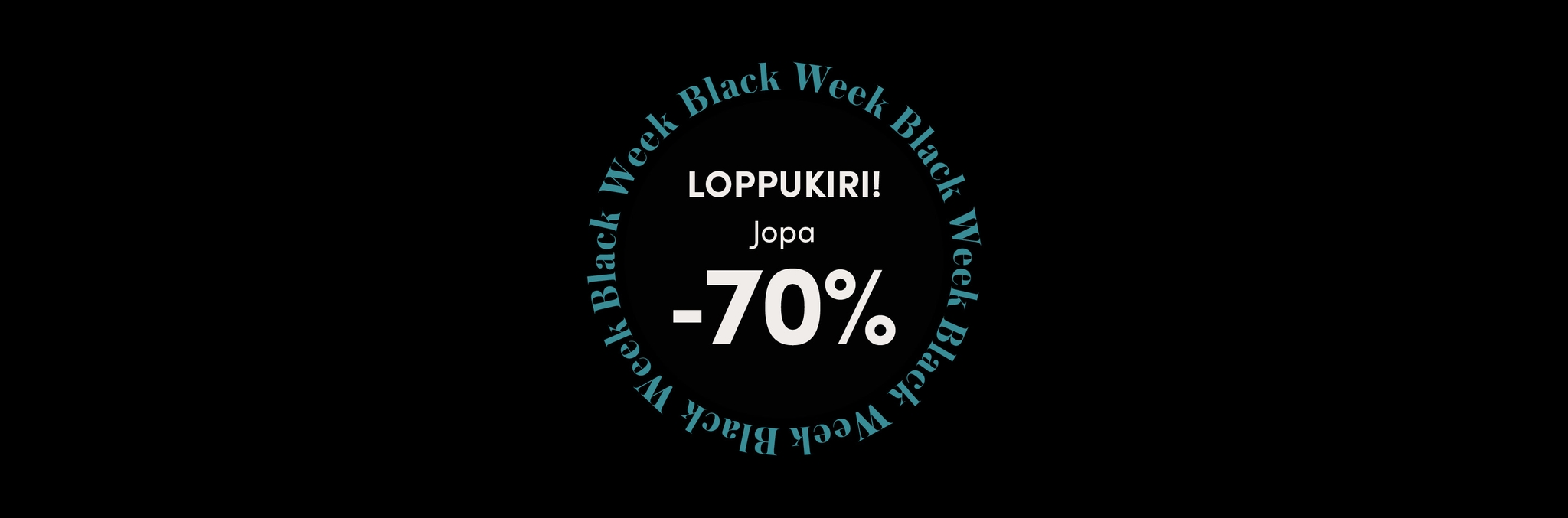 Black Week -tarjoukset: jopa 70 %