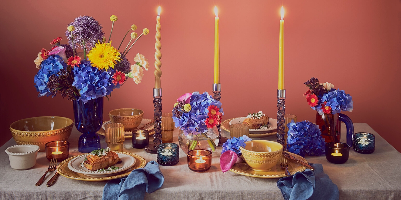 En dukning med karaktär