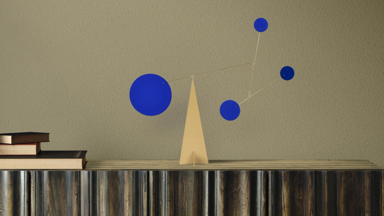 Volta bordsmobil blå