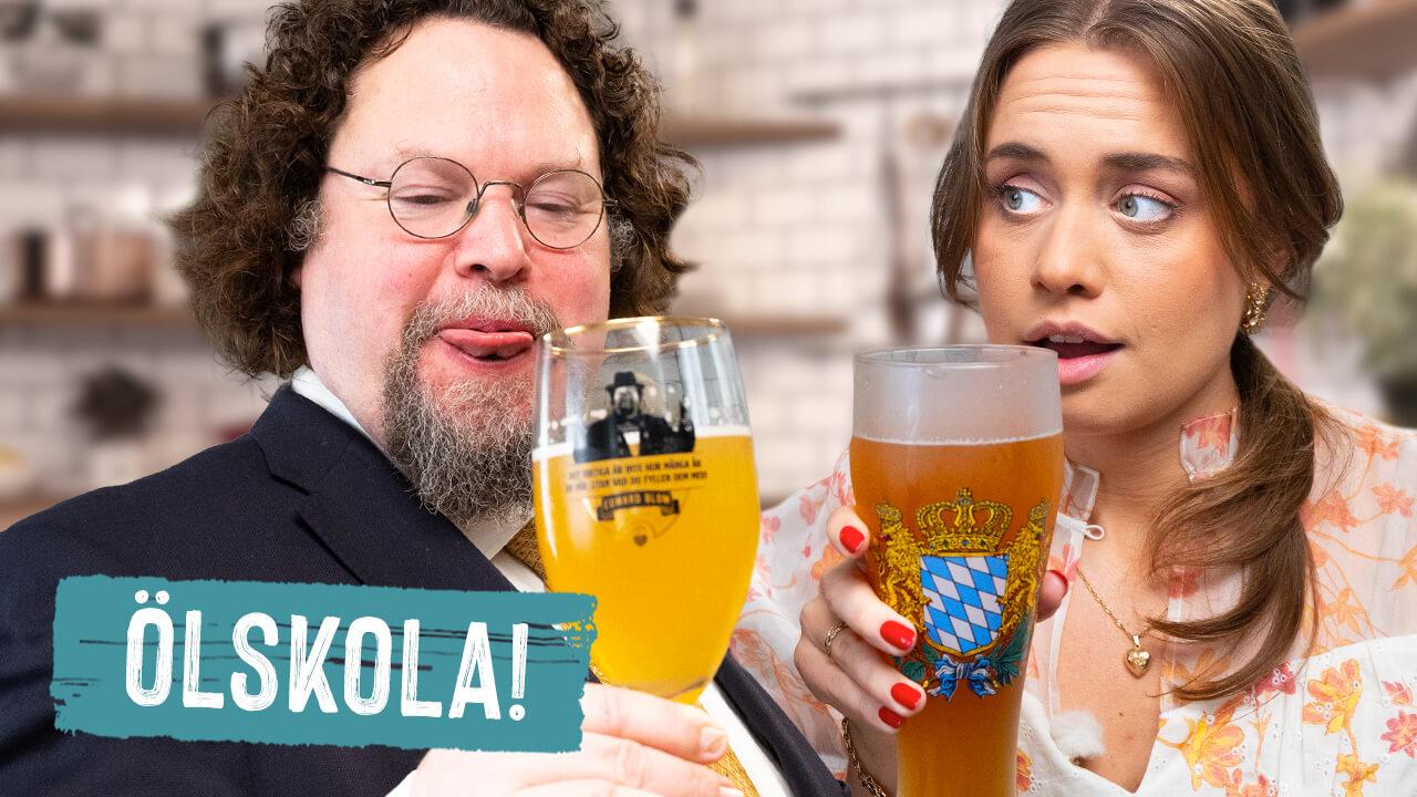 Edward Blom ölskola video cerverat & klart ölskola