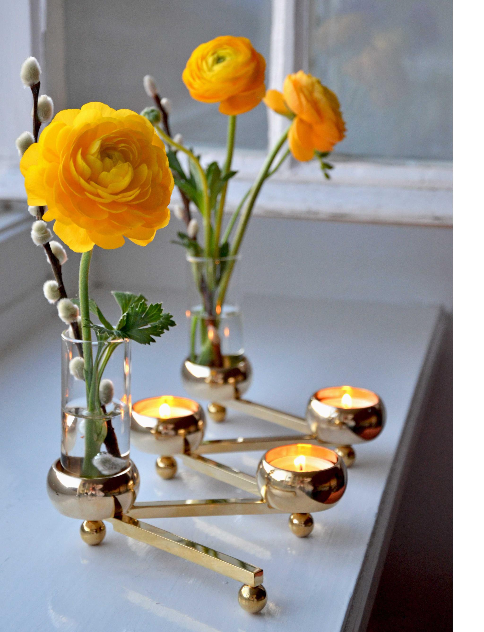 Klong constella kynttilänjalka maljakko kukat lämpökynttilät sisustusvinkit
