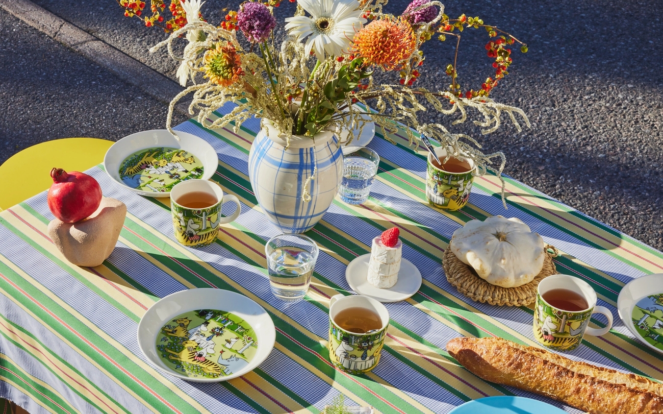 Ny Muminmugg Trädgårdsfest