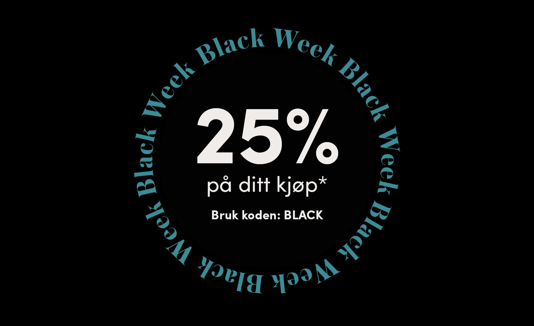 25 % rabatt på ditt kjøp