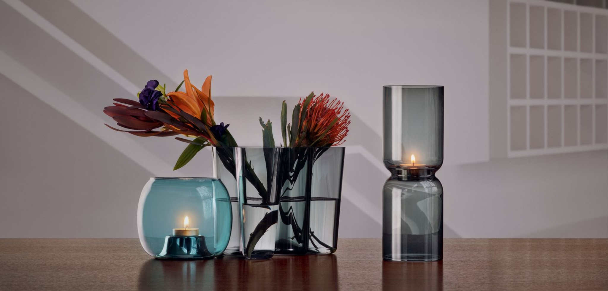 Lantern ljuslykta för värmeljus från Iittala