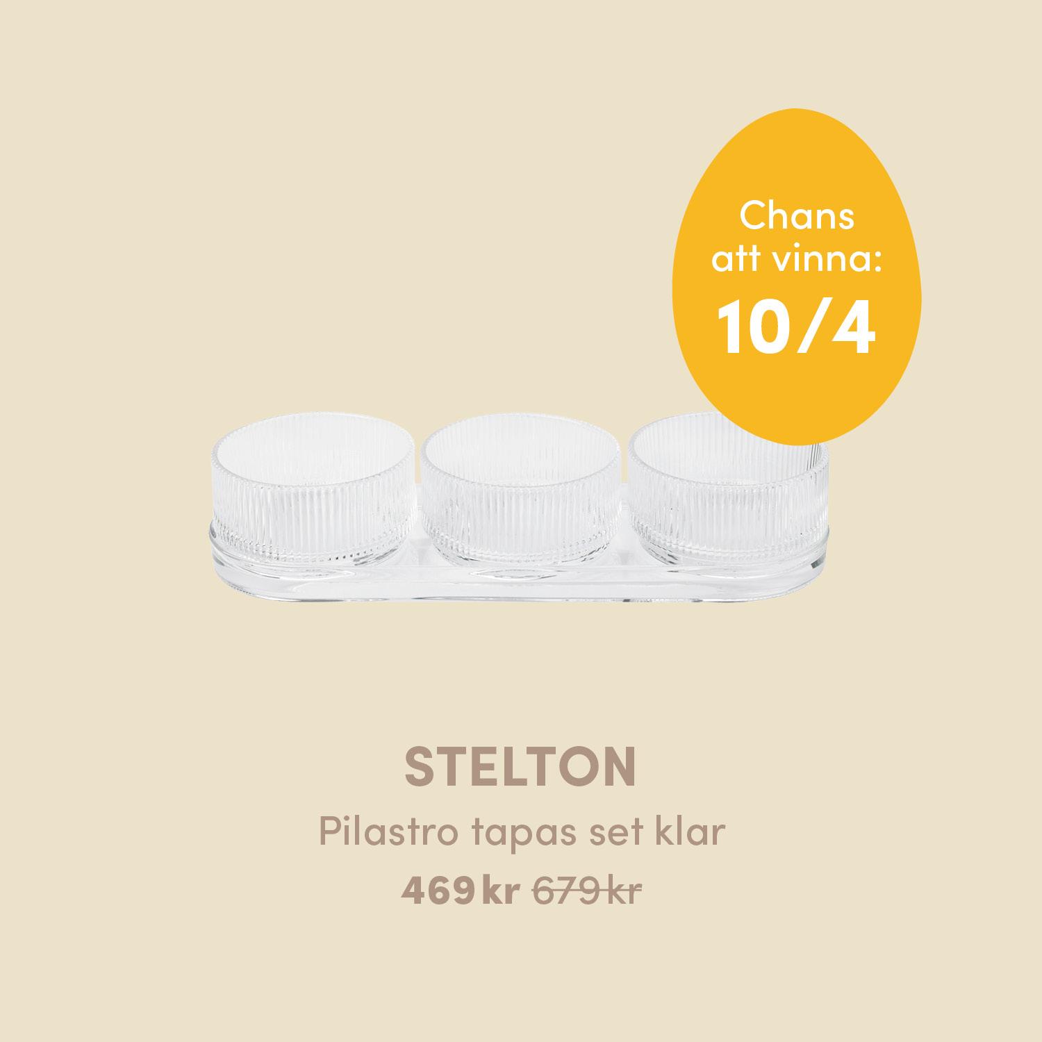 Lucka 6 - Stelton pilastro tapas set klar