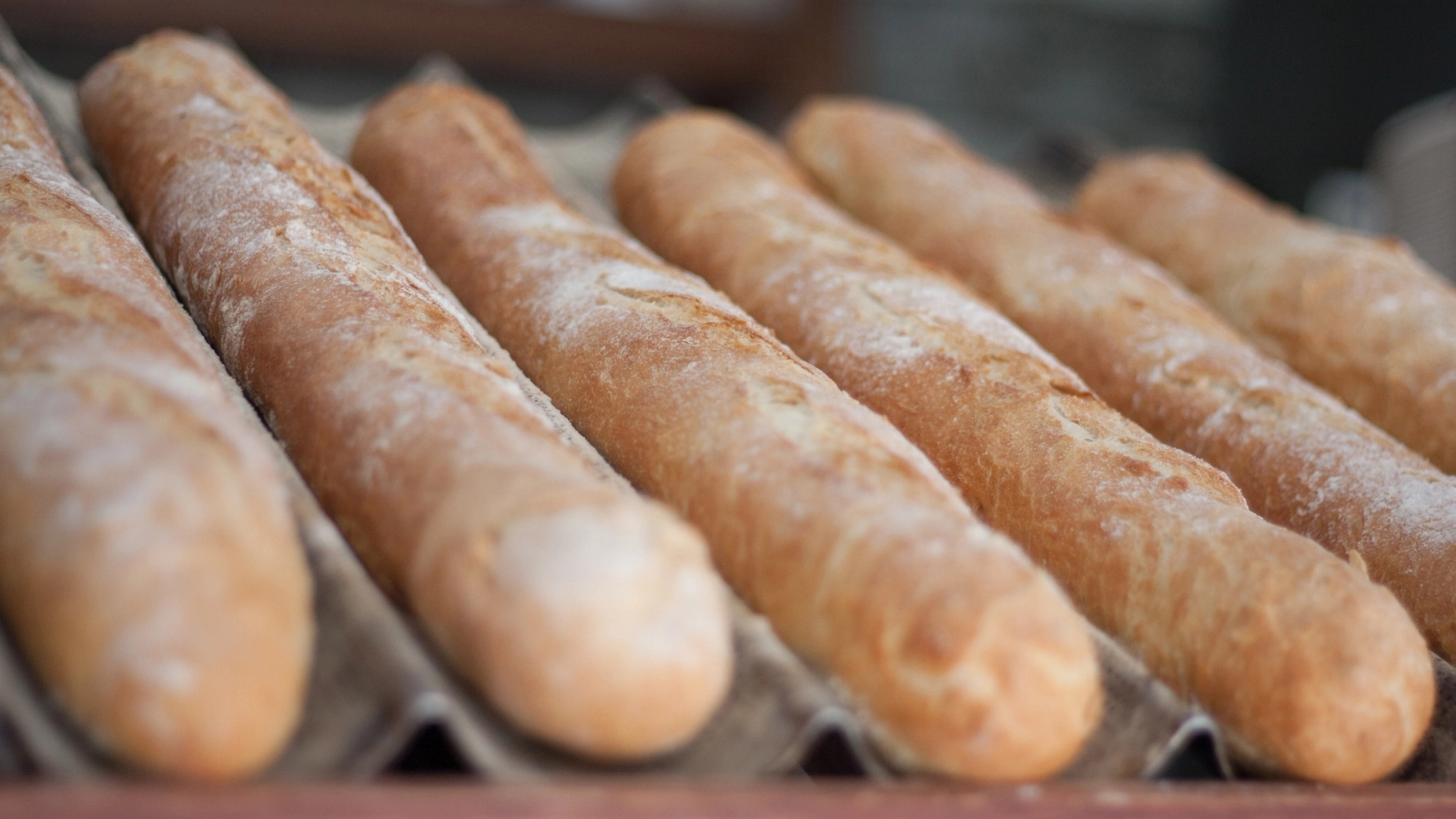 Baguetter på baguetteplåt från MasterClass