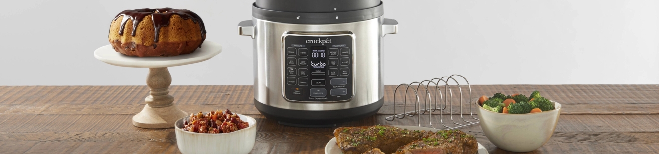 Crockpot Turbo express CSC062 painekattila sähköinen painekattila ruostumaton teräs